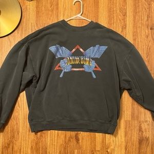 Anine Bing Harvey Crew Butterfly Sweatshirt XL